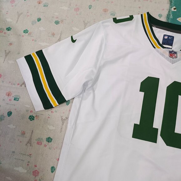 Green bay packers jordan love #10 white jersey - Picture 6 of 10